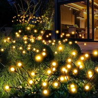 Patiopia Solar Garden Lights, 80 Led Firefly Solar Lights Outdoor, Solar Lights For Outside Sway By Wind,Solar Lights Outdoor Waterproof For Monther'S Gift,Yard Patio Pathway Decoration (8 Pack)