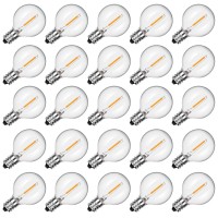 Sunsgne 100Ft Outdoor String Lights, G40 Led Globe String Lights With 110 Shatterproof Led Bulbs(11 Spare), Outside Lights For Patio Backyard, 2700K, Warm White