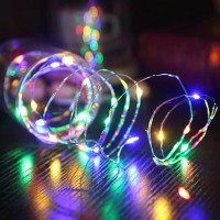 Fairy Lights Battery Operated 1 Pack 16Ft 50 Led Mini Battery Powered String Lights Twinkle Lights Mason Jar Lights Waterproof F