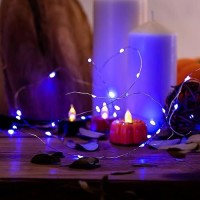 Fairy Lights Battery Operated 1 Pack 16Ft 50 Led Mini Battery Powered String Lights Twinkle Lights Mason Jar Lights Waterproof F