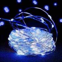 Fairy Lights Battery Operated 1 Pack 16Ft 50 Led Mini Battery Powered String Lights Twinkle Lights Mason Jar Lights Waterproof F