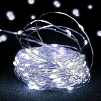 Fairy Lights Battery Operated 1 Pack 16Ft 50 Led Mini Battery Powered String Lights Twinkle Lights Mason Jar Lights Waterproof F