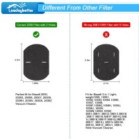 Leadaybetter 2030 Filter Replacement For Bissell 3In1 Lightweight Stick 2030 20303 20306 20307 20309 2030H 2030V 2030X 2030Z 2