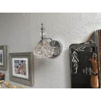 Djfhko Chrome Wall Sconces Sets Of 2 Chrome Wall Sconces Lighting Fixtures Bathroom Wall Sconce Lights For Living Room Chrome Wa