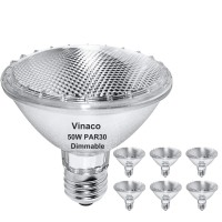 Vinaco Par30 Halogen Bulb 50W 120V E26 Base