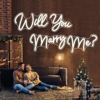 Super Large Neon Signs Will You Marry Me For Wedding Proposal Marry Me Sign Led Neon Light Sign Decor For Engagement Birthday Pa