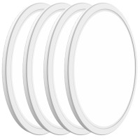 Slochi 4 Pack Led Flush Mount Ceiling Light 12 Inch Ceiling Light 3000K4000K5000K Selectable 28W 3200Lm Super Bright Close T