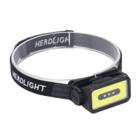 Dauerhaft Cob Headlamp, Ipx4 Waterproof Wide Uses Usb Charging Headlamp 5 Gears For Riding