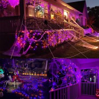 Home Lighting Halloween Lights 66Ft 200 Led Plug In Green Wire String Light 8 Lighting Modes Waterproof Fairy Mini Lights For