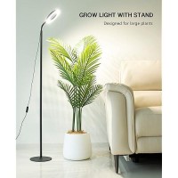 Geciliaoran Grow Light For Indoor Plants Full Spectrum Led Halo Tall Plant Growing Lights With Stand Height Adjustable Growth