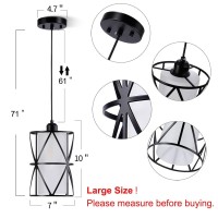 Zlierop Pendant Lights With Frosted Glass Matte Black Pendant Lighting Kitchen Island Cylindrical Pendant Light Fixtures Mode