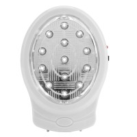 Home Lamp, 13 Led Rechargeable Emergency Light, Ac110-240V Automatic Power Failure Outage Lamp(Us Plug), Buttons And, Emergency Light Fixtures