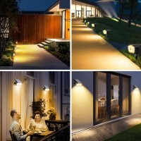 Solar Spot Lights Outdoor Motion Sensor 8 Packip65 Waterproof3 Modes Bright Solar Landscape Spotlights Solar Powered Outsi