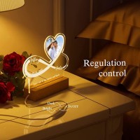 Cozifitgear Valentine Gifts For Her-Personalized Gifts 3D Led Illusion Night Light,Customized Birthday Anniversary Valentine'S Day Lights Gift For Wife Husband Girlfriend Her Him,