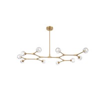 Zayne 10 Light Pendant In Gold