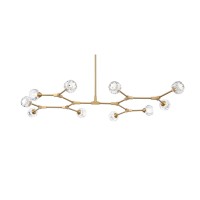 Zayne 10 Light Pendant In Gold