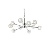 Graham 10 Light Pendant In Chrome