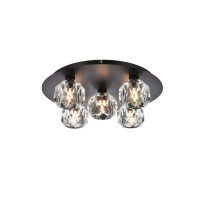 Graham 5 Light Ceiling Lamp In Black