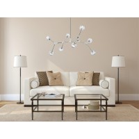 Zayne 8 Light Pendant In Chrome