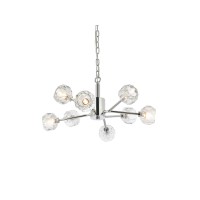 Graham 8 Light Pendant In Chrome