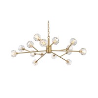 Graham 15 Light Pendant In Gold