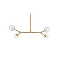 Zayne 4 Light Pendant In Gold