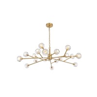 Graham 18 Light Pendant In Gold