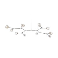 Zayne 10 Light Pendant In Chrome