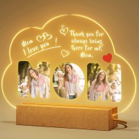 Cozifitgear Gifts For Mom - Led Personalized Night Light, Mothers Day Gifts From Daughter Son, Mom Birthday Gifts, Mom Gifts On Valentine'S Day Christmas, Unique Night Lamp Present,