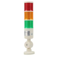 Multilayer Warning Light, Industrial Warming Light 3 Layer Led Tower Foldable Alarm Light 24Vdc, Buttons And, Industrial Warning Lights