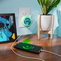 Disney Lilo And Stitch Light Touch Led Night Light With Usb Charging Led Nightlight With 6 Light Settings Usb 20 And Type C