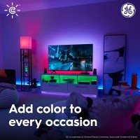 Ge Cync Direct Connect Smart Led Light Strip Room D Cor Aesthetic Color Changing Lights Led Lights For Bedroom And Tv Works