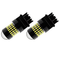 Blyilyb 3157 3156 3057 4157 3056 Led Bulbs White Color 12-24V Super Bright Replacement For Brake Light Bulbs (Pack Of 2)