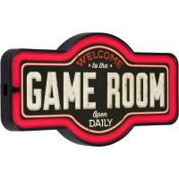 Game Room Led Neon Sign Vintage Inspired Retro Wall Decor For The Man Cave Game Room Arcade Or Home Bar 17 X 95 X 2