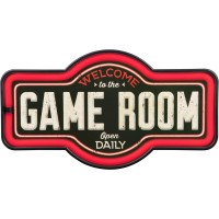 Game Room Led Neon Sign Vintage Inspired Retro Wall Decor For The Man Cave Game Room Arcade Or Home Bar 17 X 95 X 2