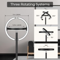 Fimei Floor Lamp For Living Room Saturn Ring Original Design Led Bright Rotatable Modern Floor Lamp Stepless Dimming And 3 Co