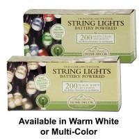 Battery Operated String Lights 50100200 Led