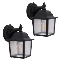 Coramdeo Greystone Outdoor Dusk To Dawn Wall Light Fixture Wall Mounted Sconce Exterior Lights Outdoor Lights For Patio Porc