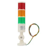 Large Led Traffic Light Remote Traffic Light Industrial Warming Light 3-Layer Led Tower Foldable Alarm Light 24Vdc