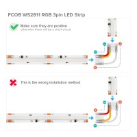 Btflighting 3Pin 12Mm Width Transparent Connector Kit 8Pcs Strip To Strip Connector 8 Pairs Of Wire To Strip Connectors Only Su