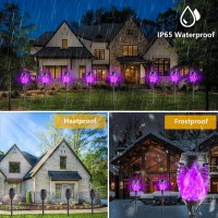 12Pack Solar Lights Outdoor Waterproofhalloween Decorations Solar Tiki Torches With Flickering Flame Upgraded Super Brighth