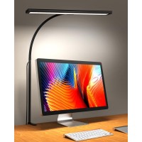 Desk Lamp 3 Color 10 Brightness 160 Leds Dimmable Desk Lamp Home Office Usb Lamp With Clamp Eyecaring Clip On Desk Light W