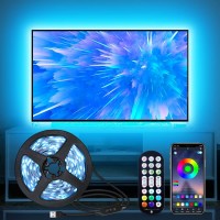 Jhxgd Led Lights For Tv Led Backlight 98Ft Rgb Led Strip Lights For Tv Lights Behind Usb Tv Led Lights Strip For 3243In Tv