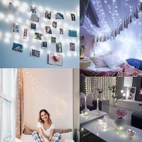 4 Pack Fairy Lights Battery Operated With Remote Control Timer 26 Ft 80 Led String Lights Outdoor Indoor 8 Mode Twinkle Lights