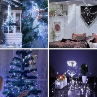 4 Pack Fairy Lights Battery Operated With Remote Control Timer 26 Ft 80 Led String Lights Outdoor Indoor 8 Mode Twinkle Lights