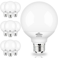 Winshine 12 Pack Vanity Light Bulbs For Bathroom, 2700K Warm White E26 Base Round Led Globe Bulb, 60W Equivalent, G25 Vanity Light Bulb For Makeup Mirror, Bedroom Lights Cri85+, 500Lm, Non-Dimmable