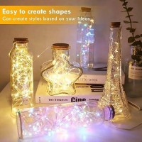 3 Pack Fairy Lights Battery Operated With Remote Control Timer 26 Ft 80 Led String Lights Outdoor Indoor 8 Mode Twinkle Lights