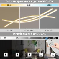 Gold Chandelier Modern Ceiling Fishbone Pendant Light Fixtures Hanging Led Color Temperature And Height Adjustable Chandeliers