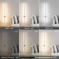 Keluoly Chrome Plug In Wall Light Set Of 2 Modern Dimmable 39 Wall Sconce Fixtures With Memory Function Minimalistic Metal