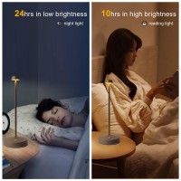 Eypid 3000Mah Cordless Table Lamps,3W Led Dimmable Rechargeable Table Lamp,2 Level Brightness Small Table Lamp,Portable Table Lamp For Living Room,Dinner,Restaurant,Bar(Rust)